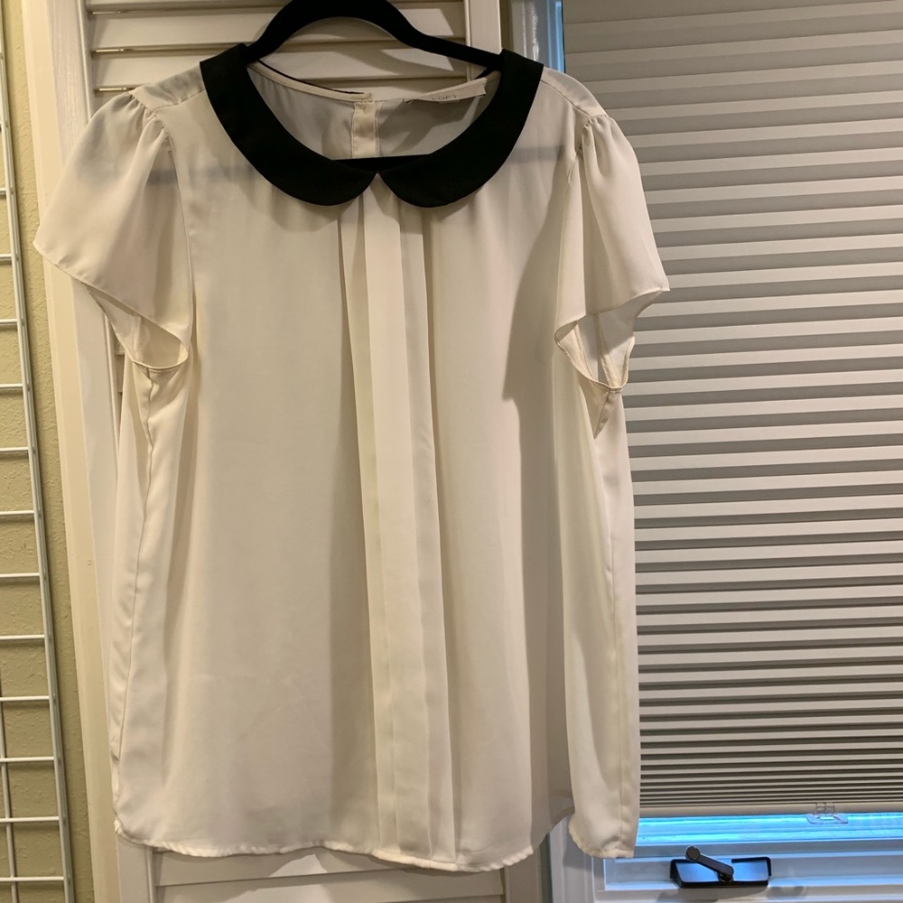 Loft Peter Pan Collar Blouse